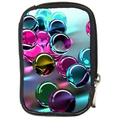 Colorful Balls Of Glass 3d Compact Camera Cases by Sapixe