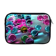 Colorful Balls Of Glass 3d Apple Macbook Pro 17  Zipper Case by Sapixe