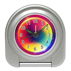 Colorful Glowing Travel Alarm Clocks