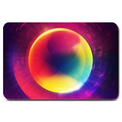 Colorful Glowing Large Doormat  by Sapixe