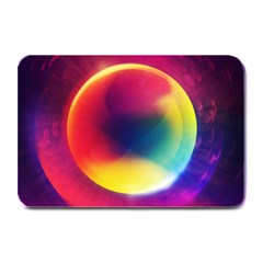 Colorful Glowing Plate Mats