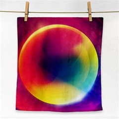 Colorful Glowing Face Towel