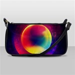 Colorful Glowing Shoulder Clutch Bags Front