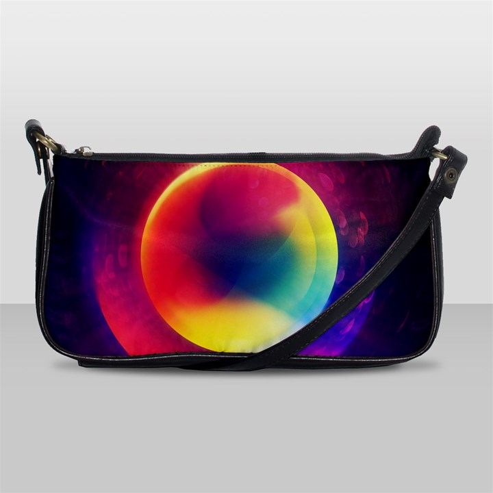 Colorful Glowing Shoulder Clutch Bags