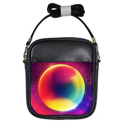 Colorful Glowing Girls Sling Bags by Sapixe