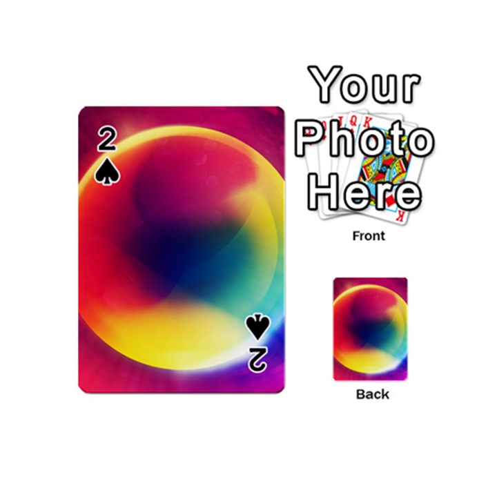 Colorful Glowing Playing Cards 54 (Mini) 