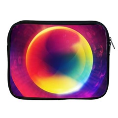 Colorful Glowing Apple iPad 2/3/4 Zipper Cases