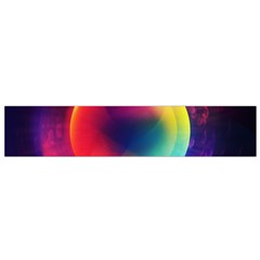 Colorful Glowing Small Flano Scarf