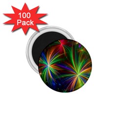 Colorful Firework Celebration Graphics 1 75  Magnets (100 Pack)  by Sapixe