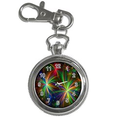 Colorful Firework Celebration Graphics Key Chain Watches by Sapixe