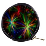 Colorful Firework Celebration Graphics Mini Makeup Bags Front