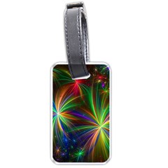 Colorful Firework Celebration Graphics Luggage Tags (one Side) 