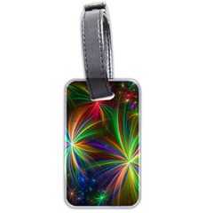 Colorful Firework Celebration Graphics Luggage Tags (two Sides)