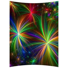 Colorful Firework Celebration Graphics Back Support Cushion by Sapixe