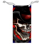 Confederate Flag Usa America United States Csa Civil War Rebel Dixie Military Poster Skull Jewelry Bag Back