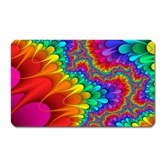 Colorful Trippy Magnet (rectangular) by Sapixe