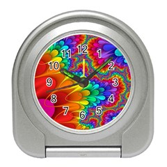 Colorful Trippy Travel Alarm Clocks