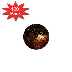 Condensation Abstract 1  Mini Buttons (100 Pack) 