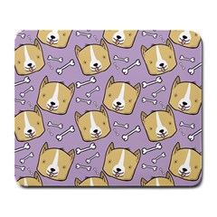 Dog Pattern Large Mousepads by Sapixe