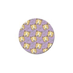 Dog Pattern Golf Ball Marker (4 Pack) by Sapixe