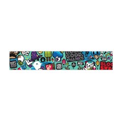 Comics Collage Flano Scarf (mini) by Sapixe