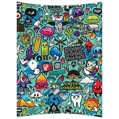 Comics Collage Back Support Cushion