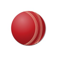 Cricket Ball Magnet 3  (round)