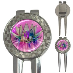 Crystal Flower 3-in-1 Golf Divots by Sapixe