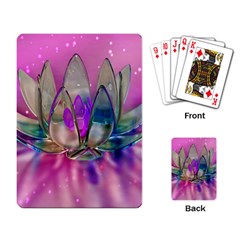 Crystal Flower Playing Card by Sapixe