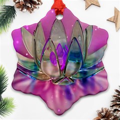 Crystal Flower Ornament (snowflake) by Sapixe