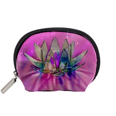 Crystal Flower Accessory Pouches (small) 