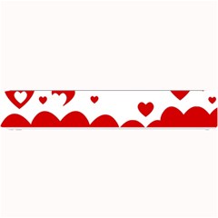 Heart Shape Background Love Small Bar Mats by Nexatart