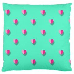 Love Heart Set Seamless Pattern Standard Flano Cushion Case (two Sides) by Nexatart