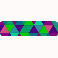 Background Geometric Triangle Large Bar Mats by Nexatart