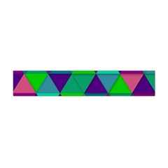 Background Geometric Triangle Flano Scarf (mini) by Nexatart