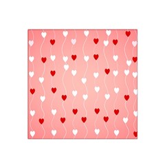 Heart Shape Background Love Satin Bandana Scarf by Nexatart