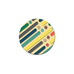 Background Vintage Desktop Color Golf Ball Marker by Nexatart