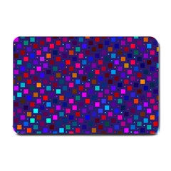 Squares Square Background Abstract Small Doormat  by Nexatart