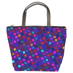 Squares Square Background Abstract Bucket Bags by Nexatart