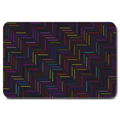 Lines Line Background Large Doormat  by Nexatart