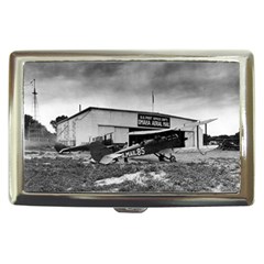 Omaha Airfield Airplain Hangar Cigarette Money Cases by Nexatart