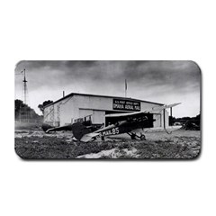 Omaha Airfield Airplain Hangar Medium Bar Mats by Nexatart