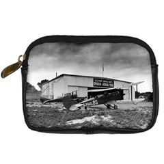 Omaha Airfield Airplain Hangar Digital Camera Cases by Nexatart