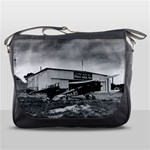 Omaha Airfield Airplain Hangar Messenger Bags Front