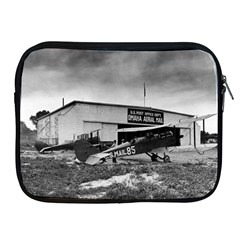 Omaha Airfield Airplain Hangar Apple Ipad 2/3/4 Zipper Cases by Nexatart