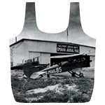 Omaha Airfield Airplain Hangar Full Print Recycle Bags (L)  Front