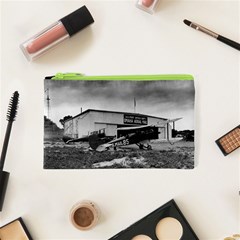 Omaha Airfield Airplain Hangar Cosmetic Bag (xs) by Nexatart