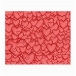 Background Hearts Love Small Glasses Cloth Front