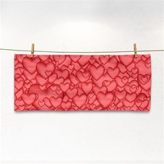 Background Hearts Love Cosmetic Storage Cases by Nexatart