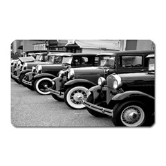 Vehicle Car Transportation Vintage Magnet (rectangular) by Nexatart